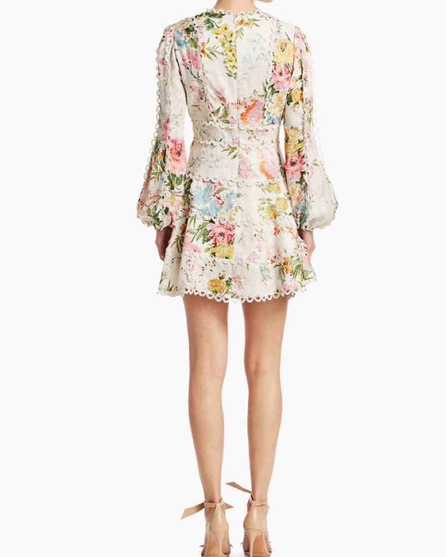 Zimmermann Heathers Flounce Floral Dress - Image 3