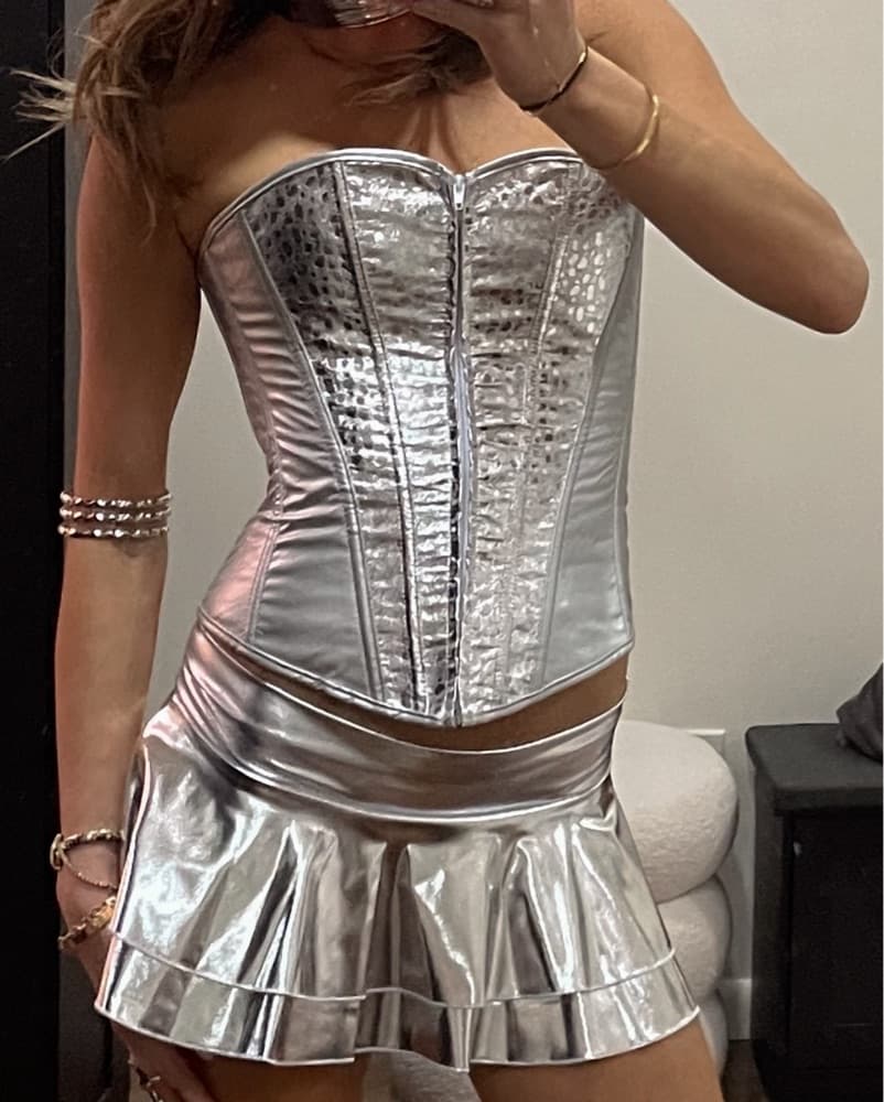 Silver Corset - Image 1