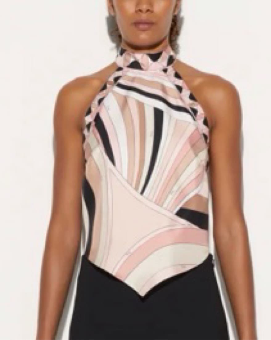 Pucci Iride Halter And Stella Skirt - Image 2