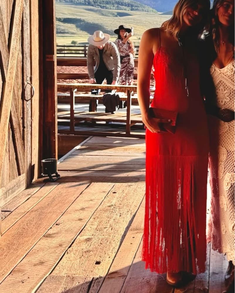 JCREW Fringe Slip Dress - Image 2