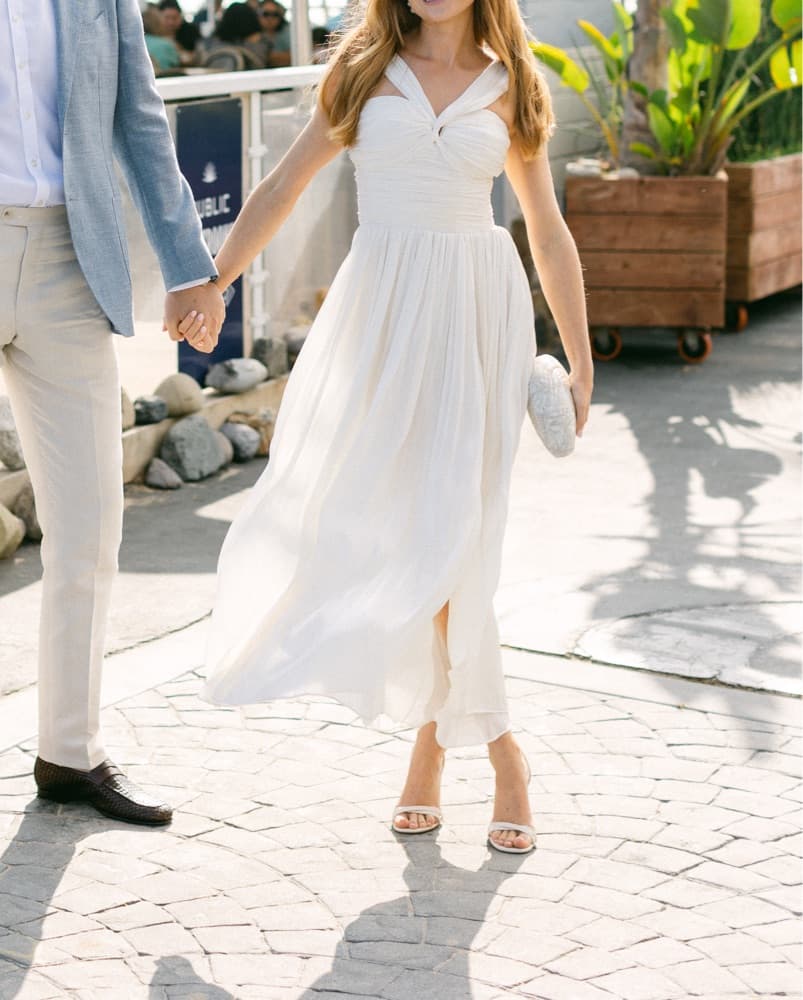 Costarellos Cavana White Dress - Image 6