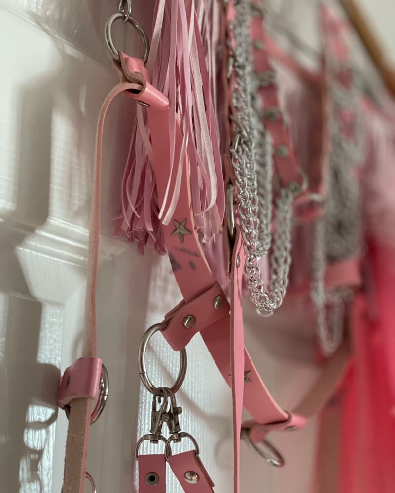 4PC 💕 Pink Cowgirl Festival Outfit - Image 4