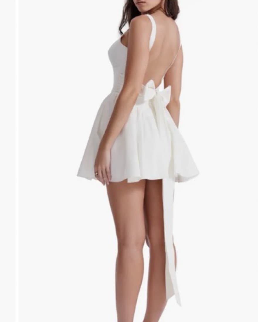 Florianne Bow Back Dress - Image 4