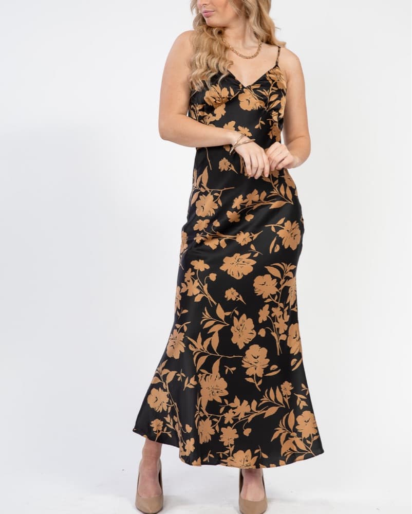 Floral Slip Dress - Image 6