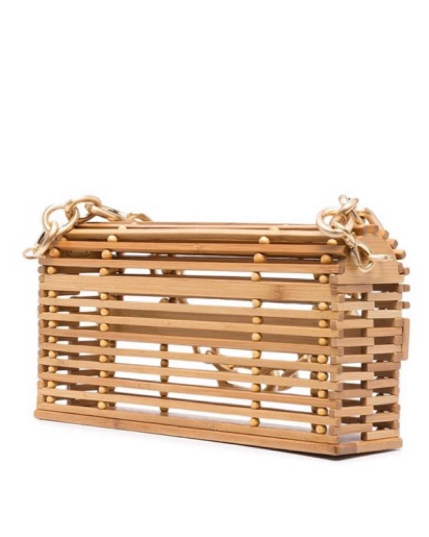 CULT GAIA Sylva Bamboo Shoulder Bag - Image 5