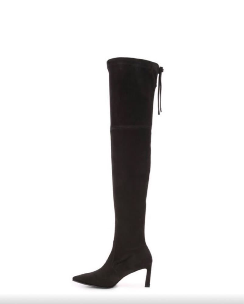 Stuart Weitzman Over-Knee Suede Boots - Image 1