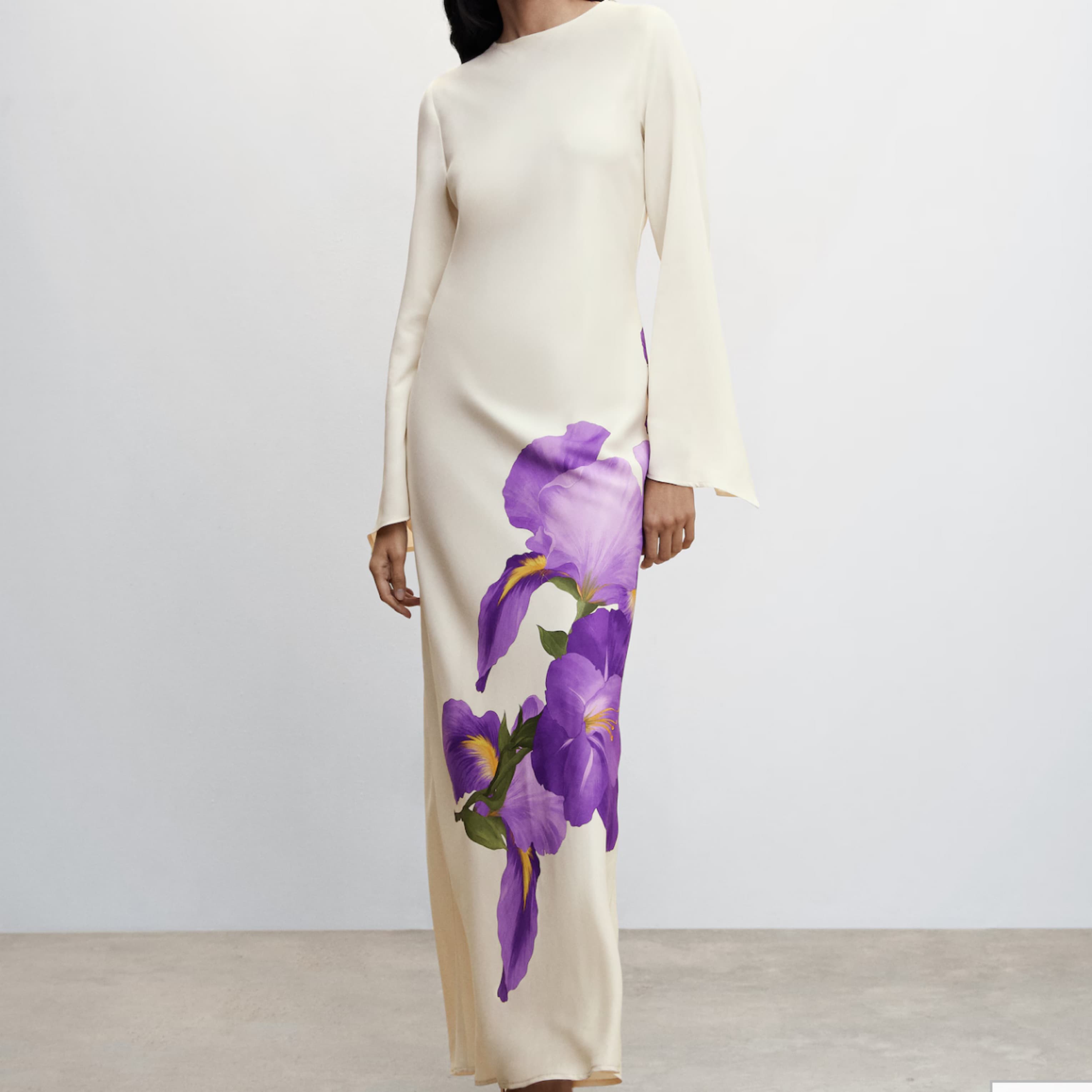 Mango Floral Print Dress - Image 1