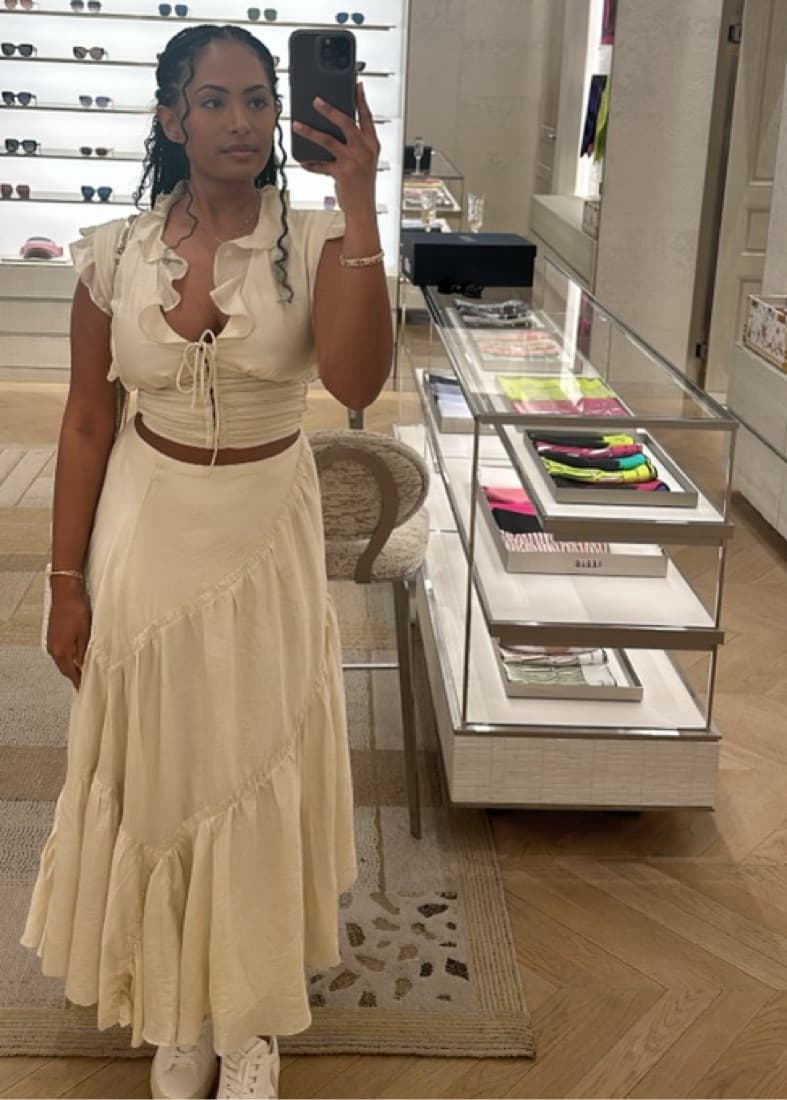 Cream 2-piece Outfit  - Image 1