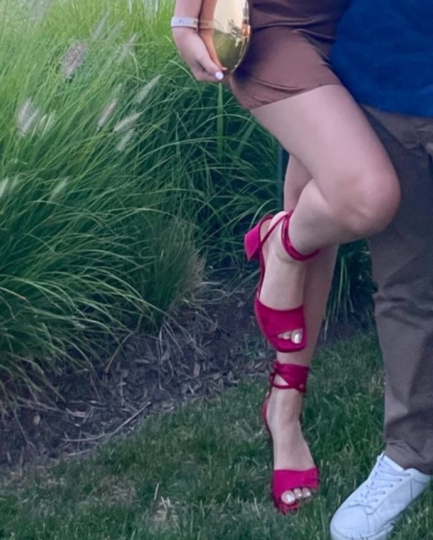 Reformation Lace Up Heels  - Image 1