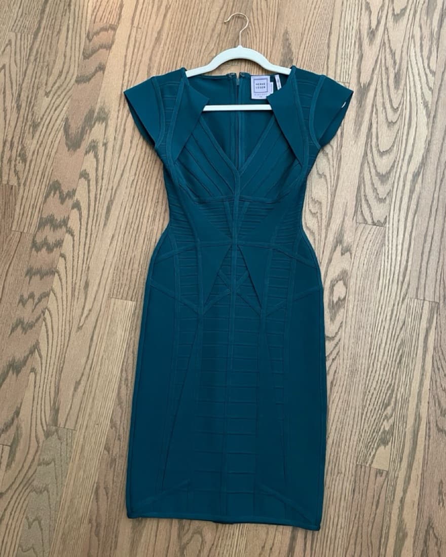 Herve Leger Cocktail Dress - Image 1