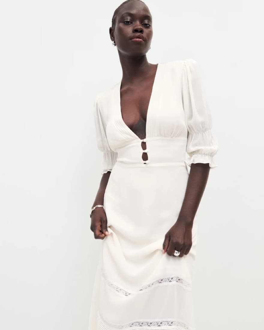 Reformation White Dress  - Image 2