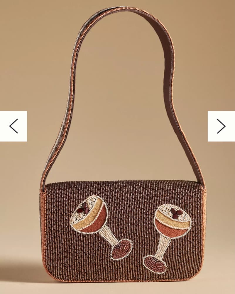 Beaded Espresso Martini Bag - Image 2
