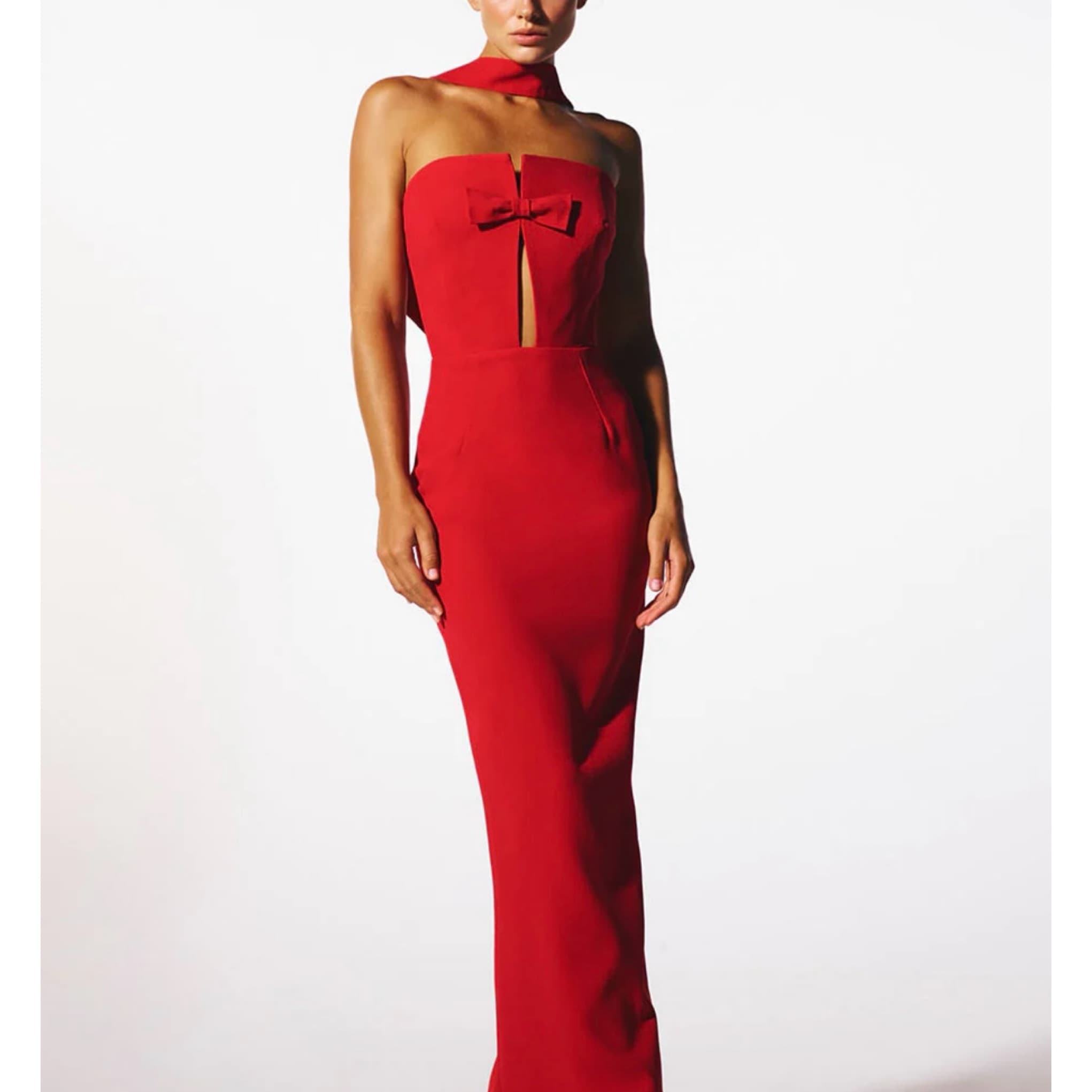 RED NEW AREIVALS DRESS - Image 1