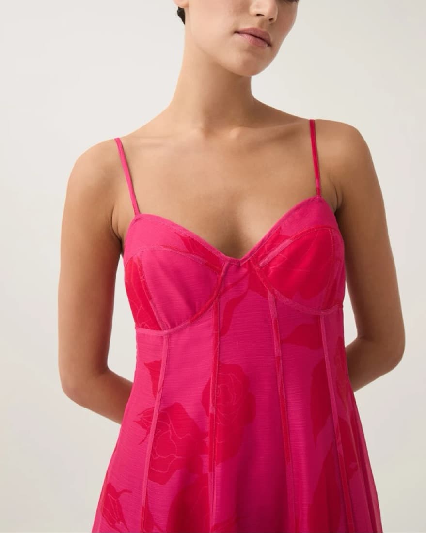 Aje Sway Panneled Midi Dress - Image 2