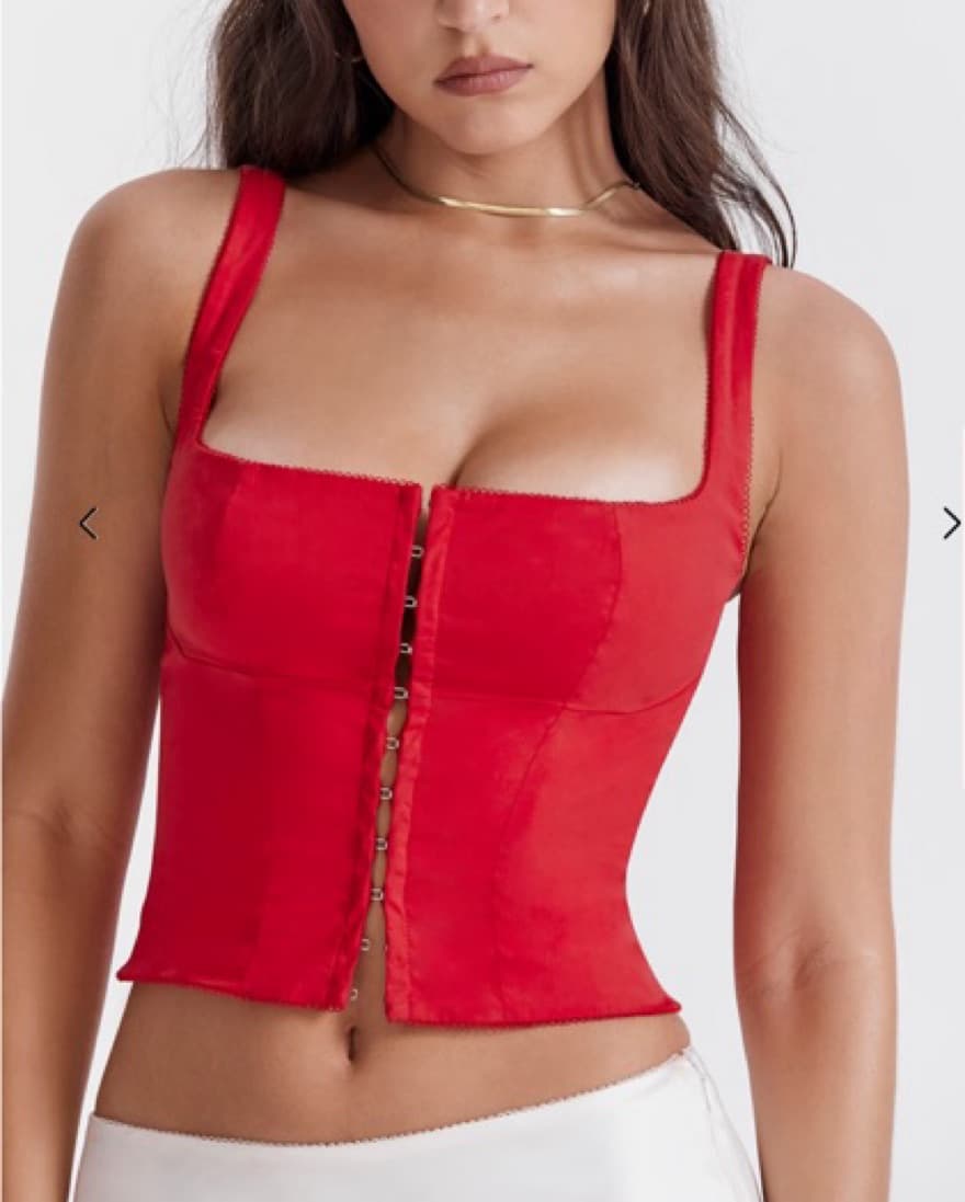 House of CB Pia Corset Cherry  - Image 2