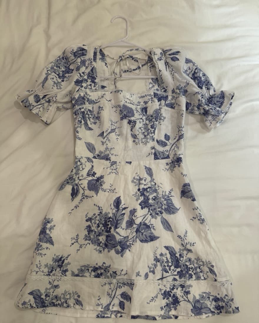 Reformation Evianna Linen Dress - Image 4