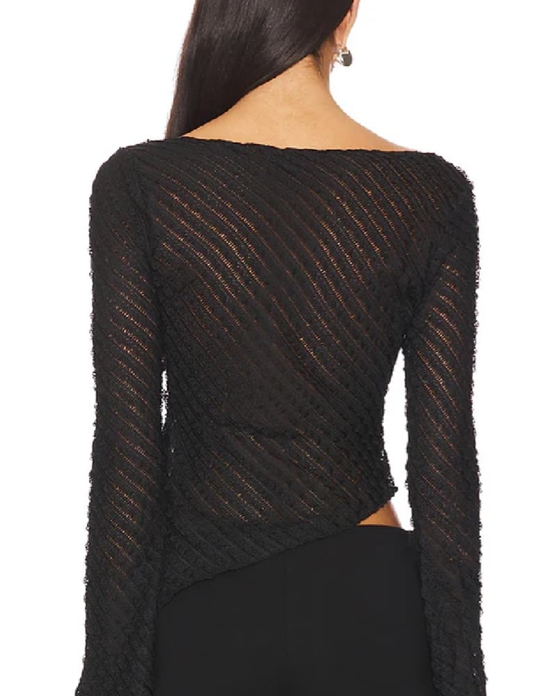 Superdown Jayne Long Sleeve Top - Image 3
