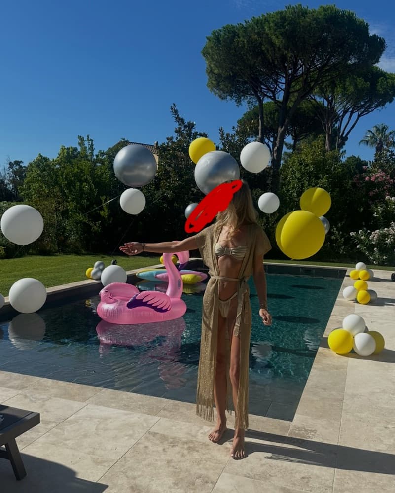 Gold Beach Cover-Up / Caftan - Image 4