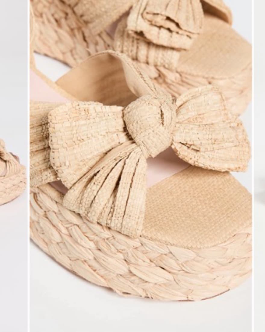Loeffler Randal Bow Braided Espadrille - Image 3