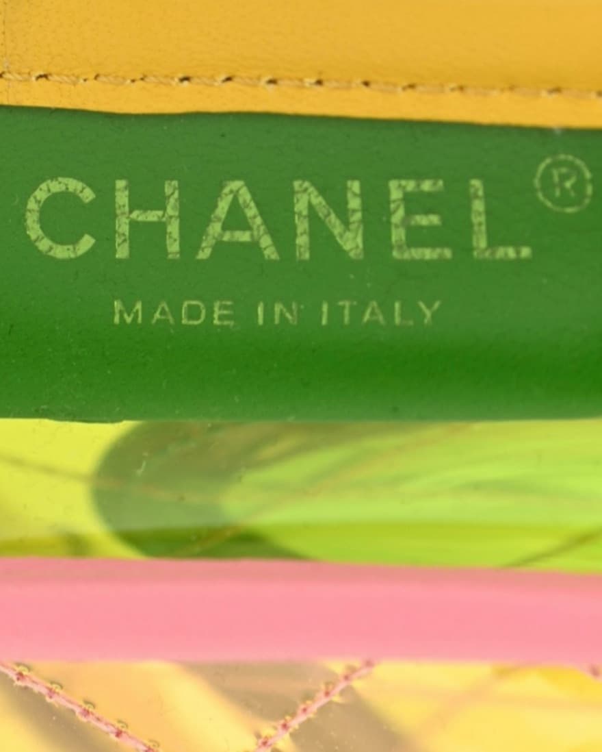 RARE Chanel PVC  - Image 5