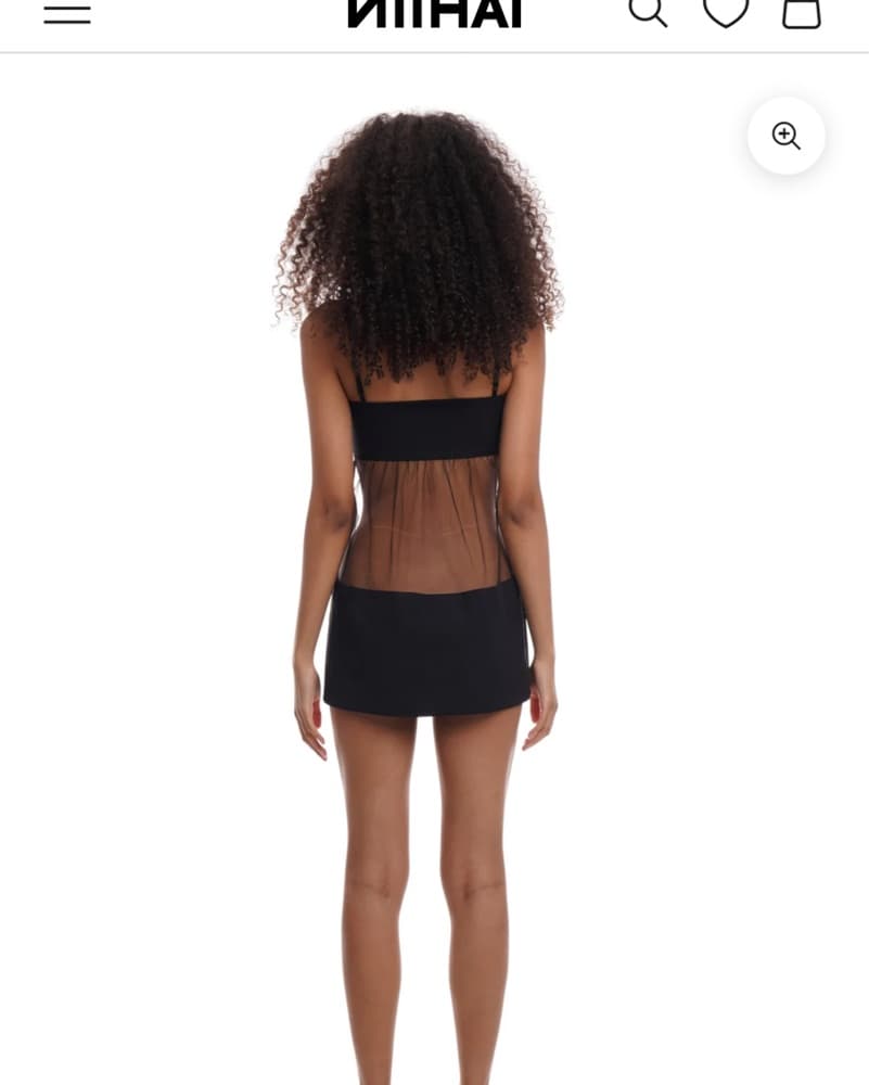 NIIHAI MESH Mini Dress - Image 2