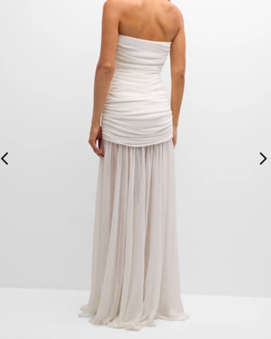 Retrofete White Adele Dress - Image 3