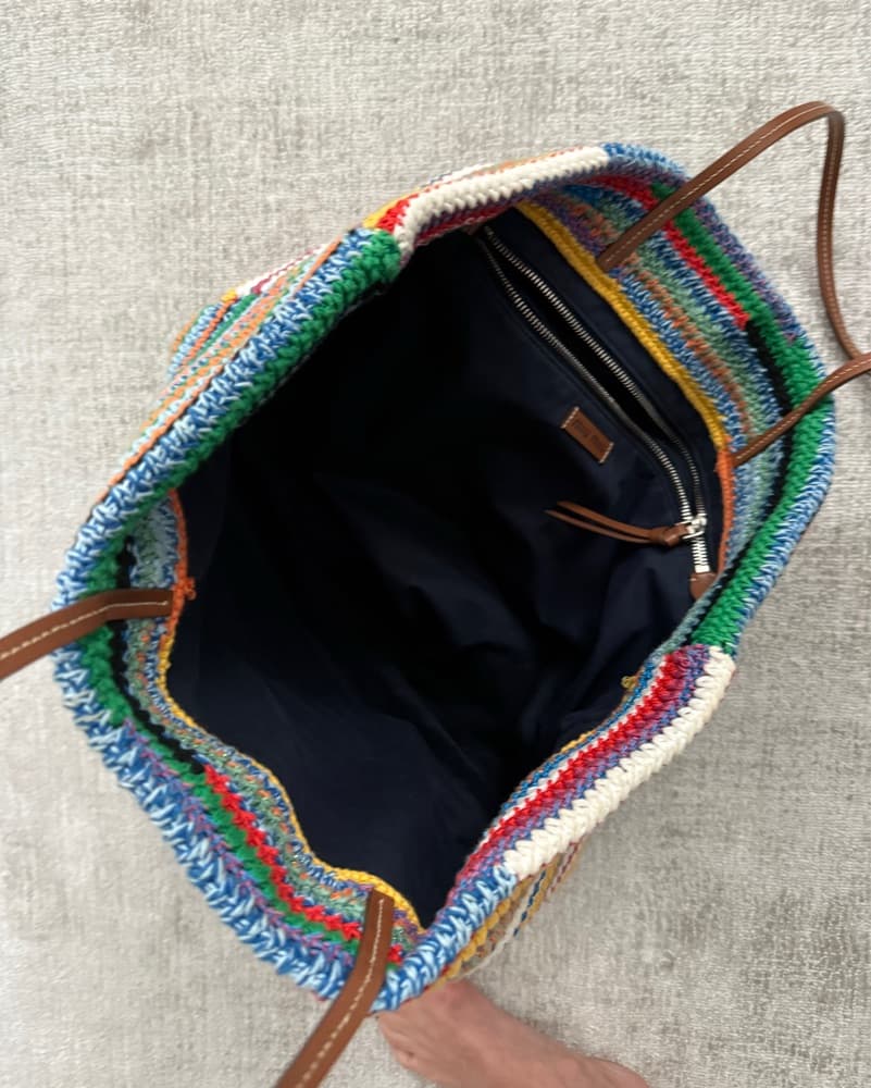 Miu Miu Crochet Tote Bag - Image 5