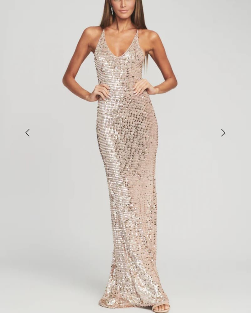 Retrofete MARIE SEQUIN CROCHET DRESS - Image 3