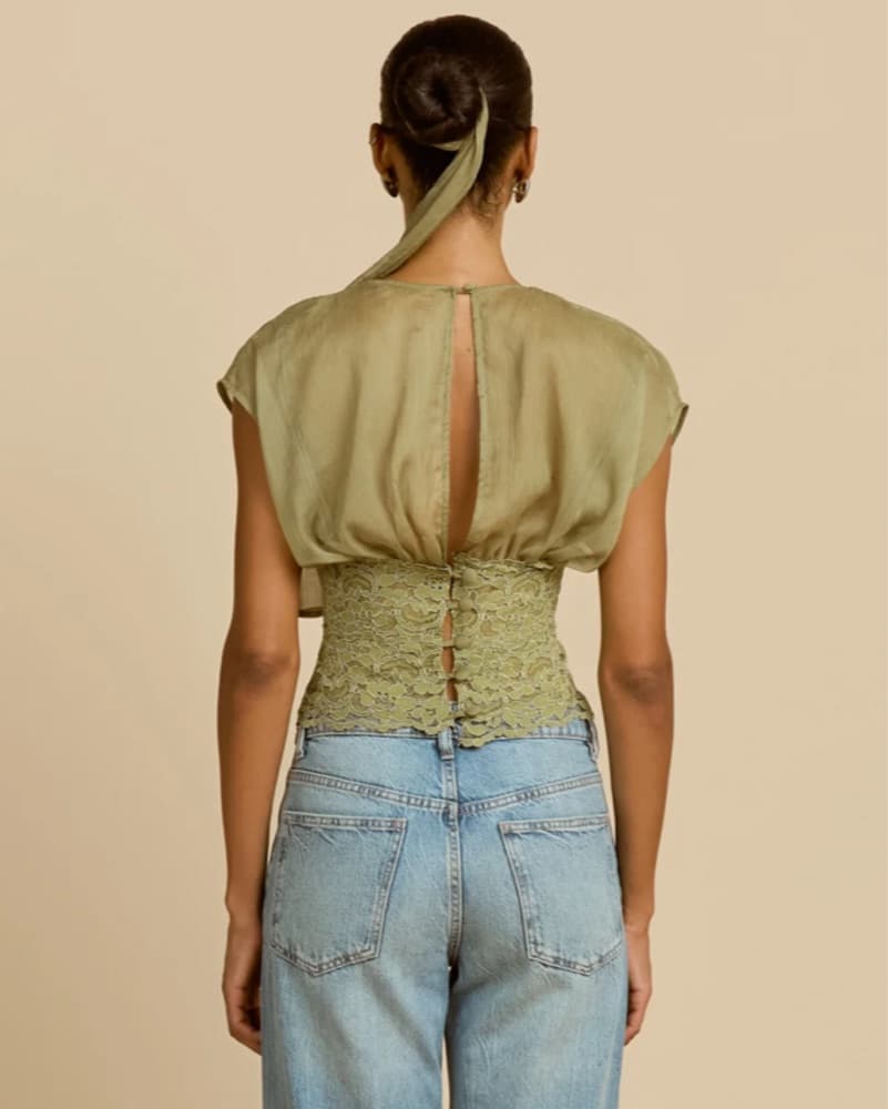 Arcina Ori Pistachio Top - Image 2
