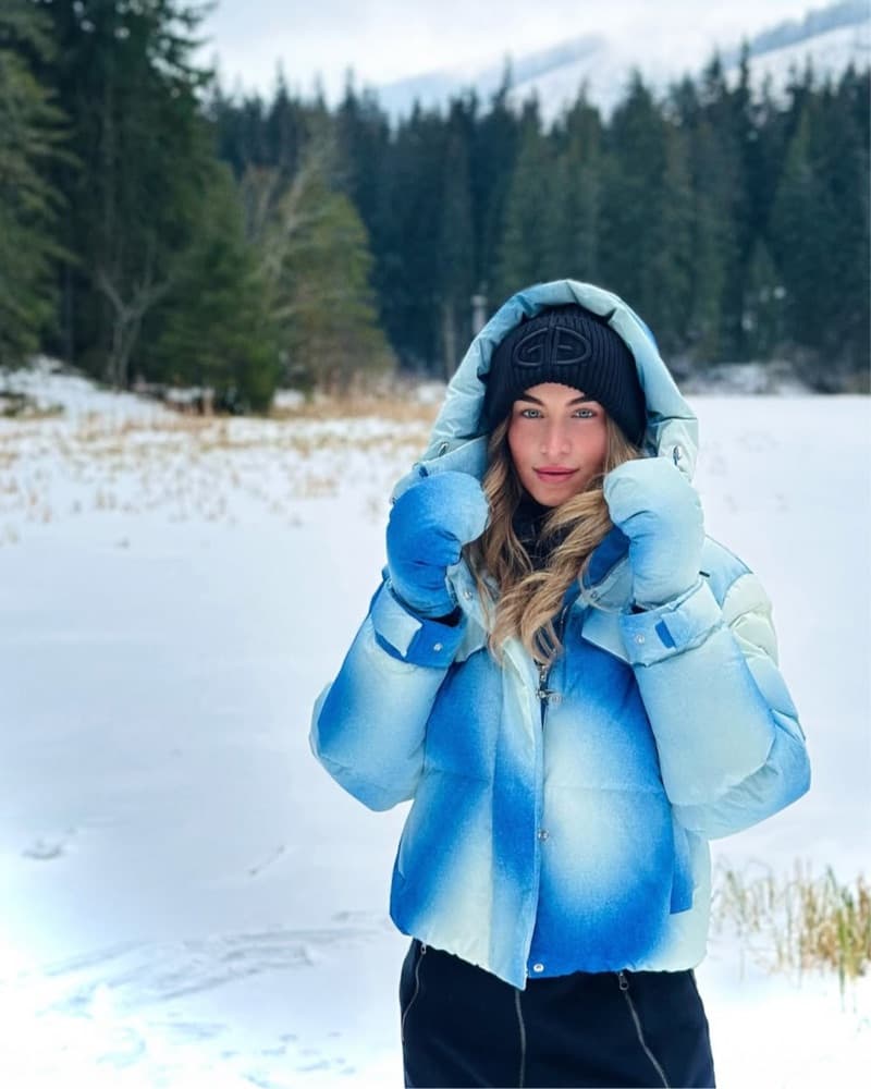 Goldbergh Ciel Bleu Denim Down Ski Jacke - Image 1