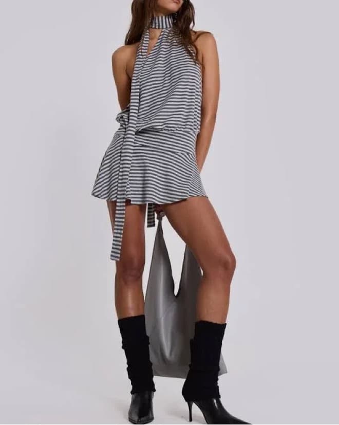 Jaded London Enya Backless MiniDress - Image 1