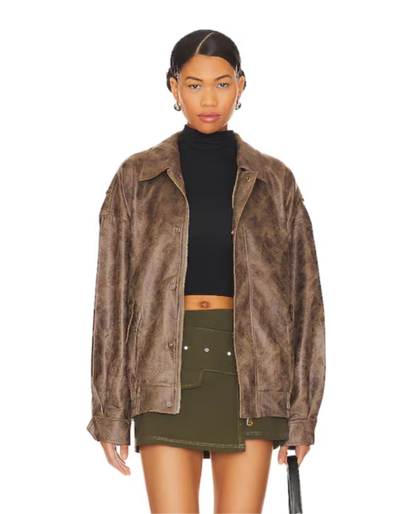 Lioness Kenny Bomber - Chocolate - Image 5