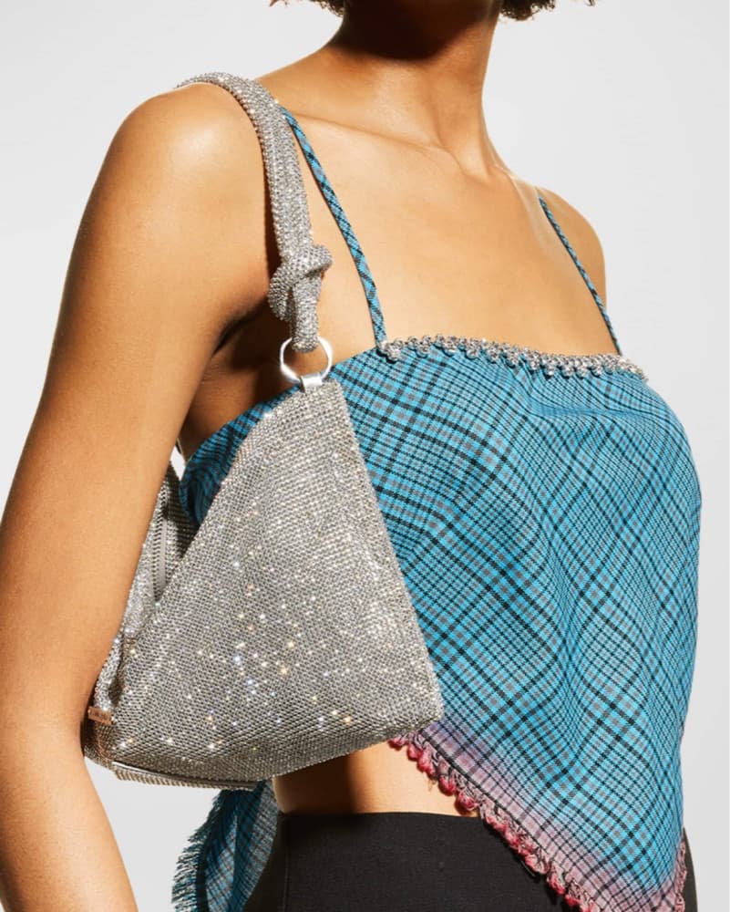 Cult Gaia Hera Rhinestone Bag - Image 2