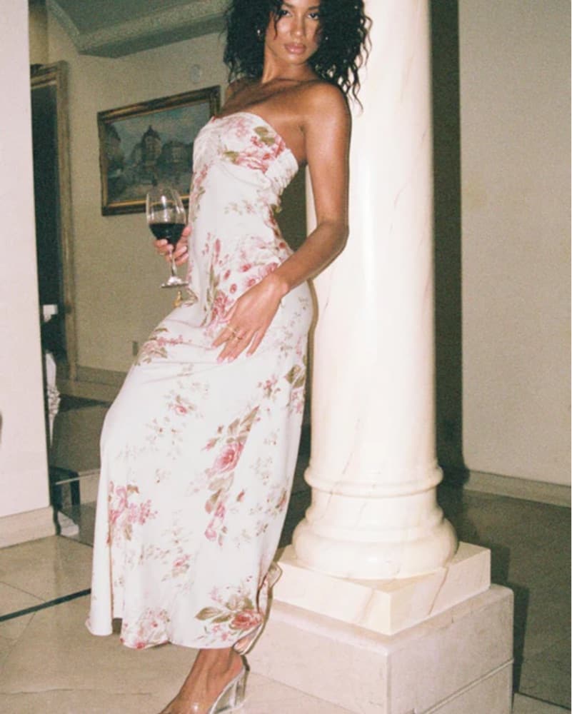Abeila Strapless Maxi Dress  - Image 1