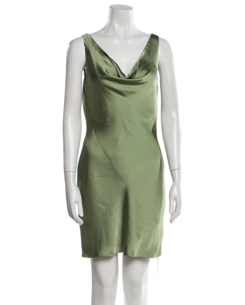 Norma Kamali Maria Mini Dress - Image 3