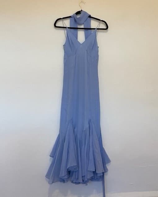 Khaite Candita Blue Dress - Image 6