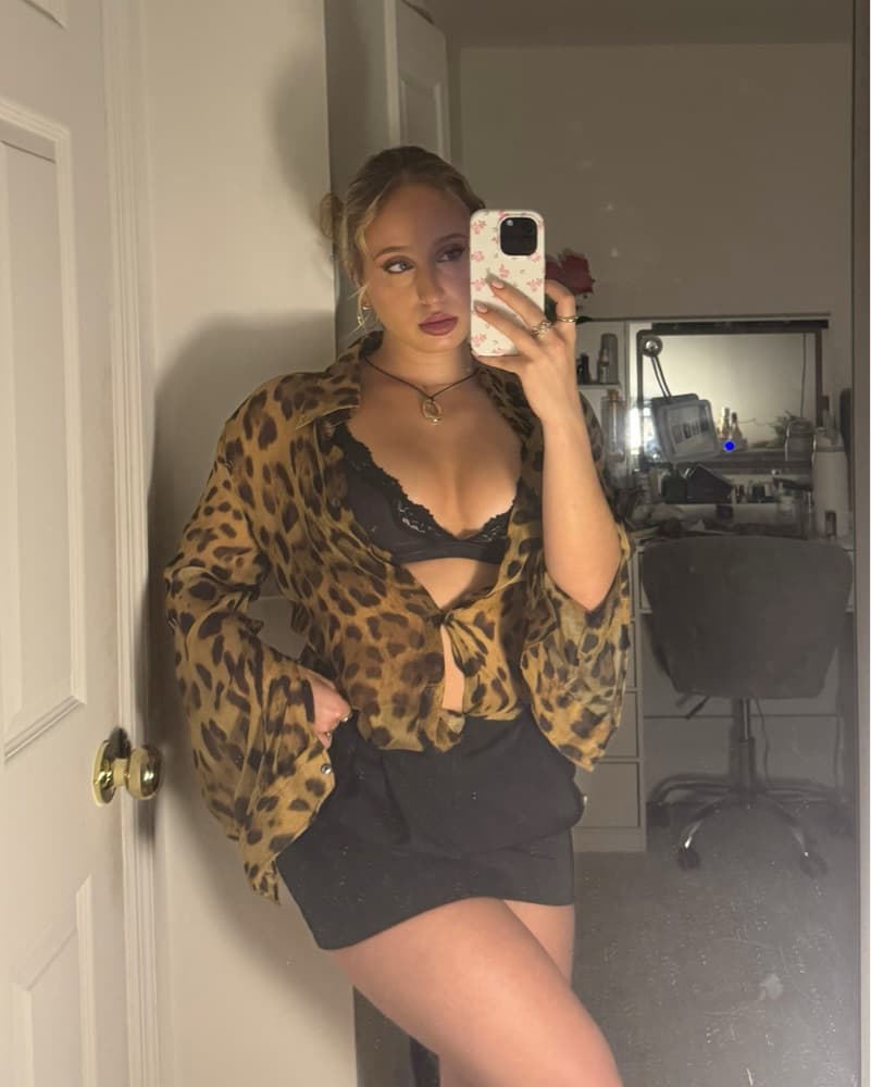 Dolce & Gabanna Leopard Print Top - Image 1