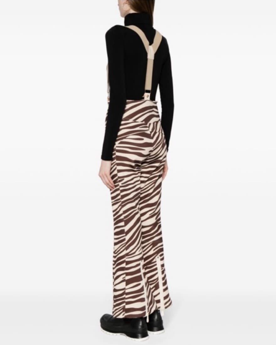 $425 Cynthia Rowley Zebra Ski Pants - Image 2