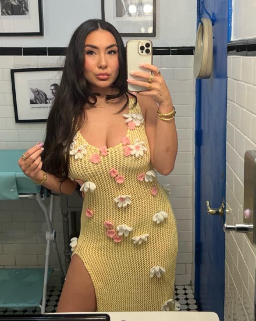 For Love And Lemons Crochet Dress - Image 4