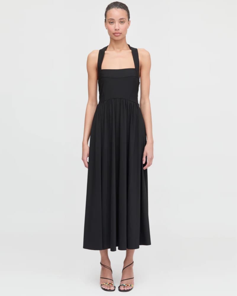 Hill House The Fleur Midi Dress - Image 2