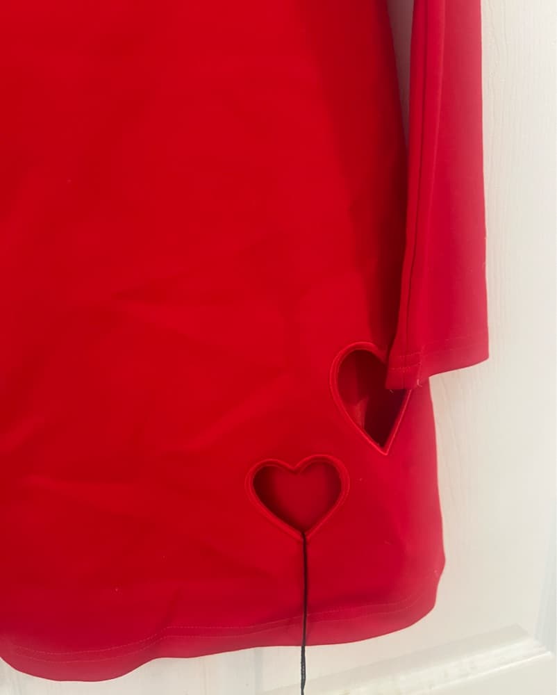 More To Come Everly Dress Red - Image 6