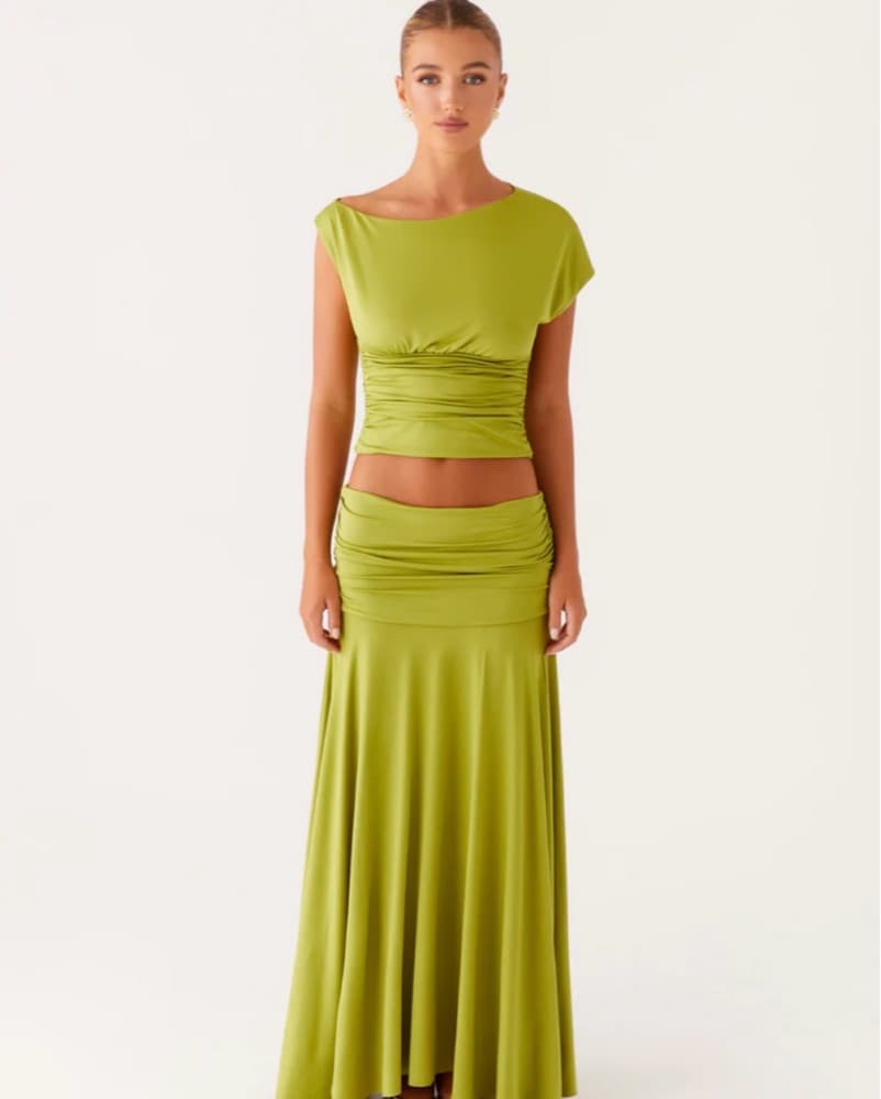 Liana Ruched Top & Skirt  - Image 1