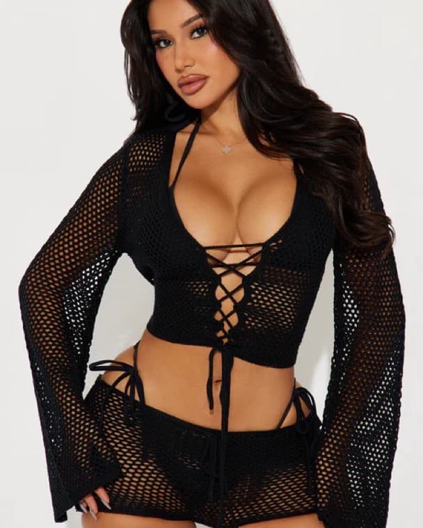 Out All Summer II Crochet Cover Up - Image 2