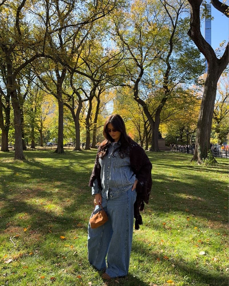 Brown Crochet Poncho - Image 3
