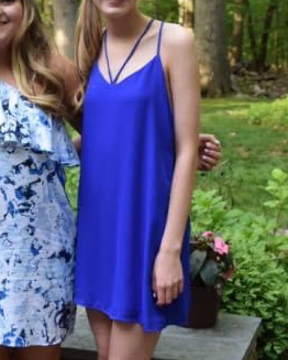Blue shift dress - Image 2