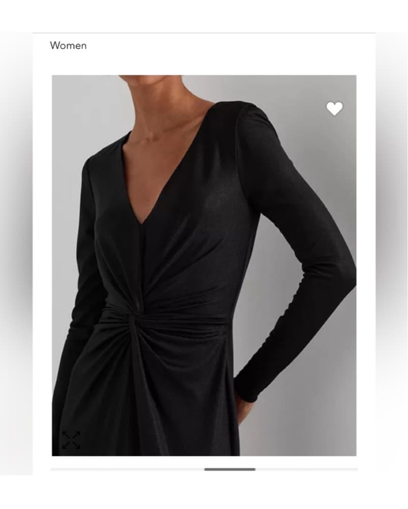 RALPH LAUREN Black Gown - Image 2