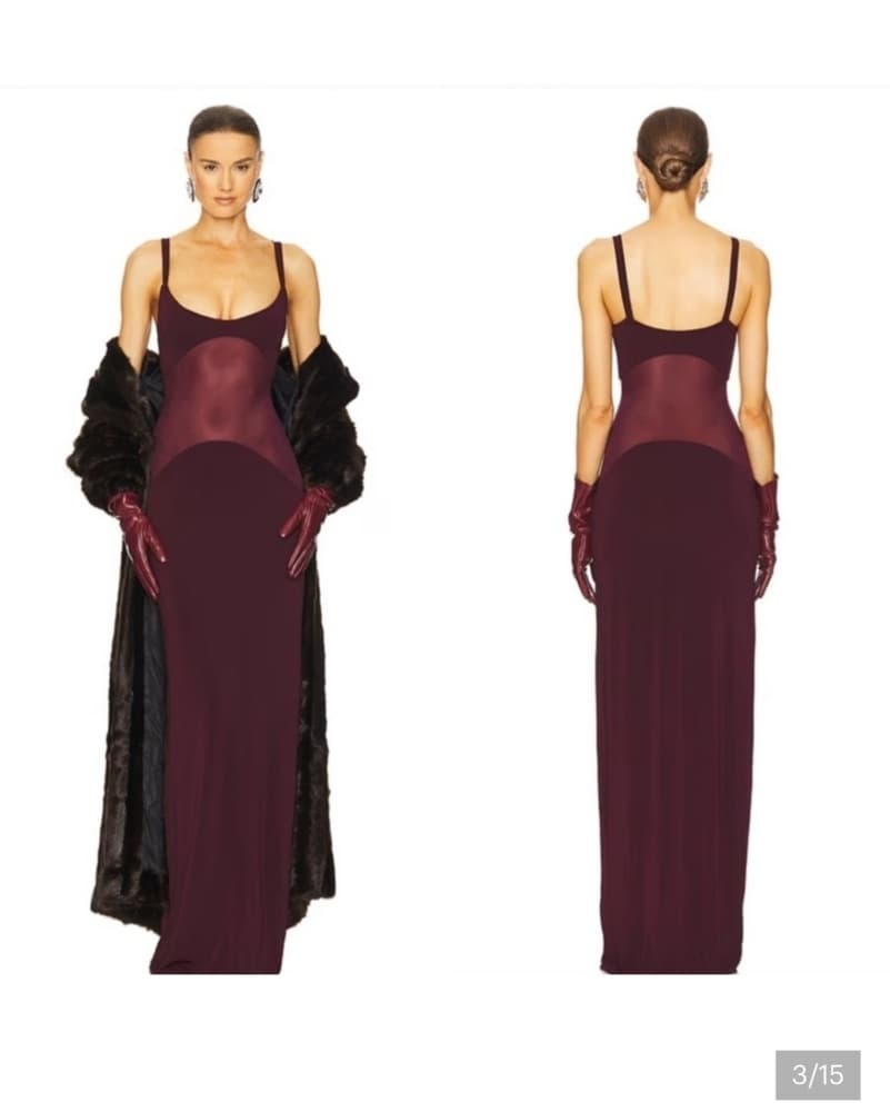 Helsa Sheer Gown  - Image 1