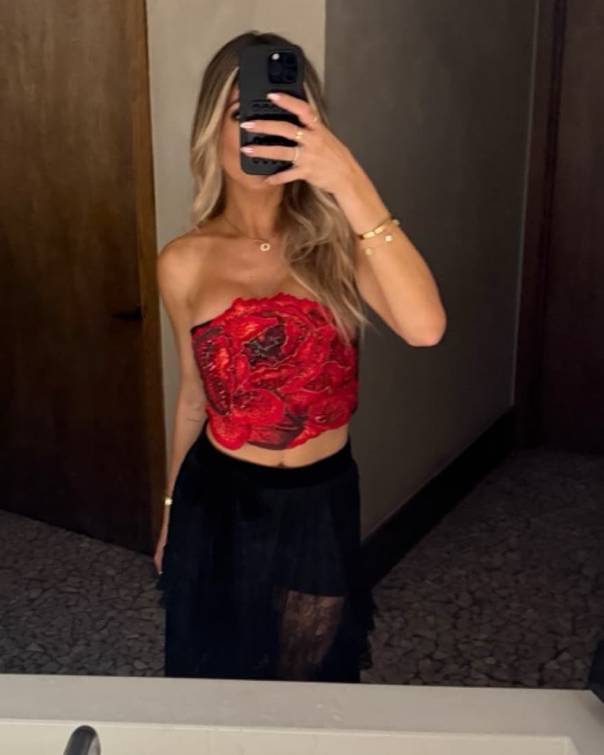 Rose Crop Top  - Image 6