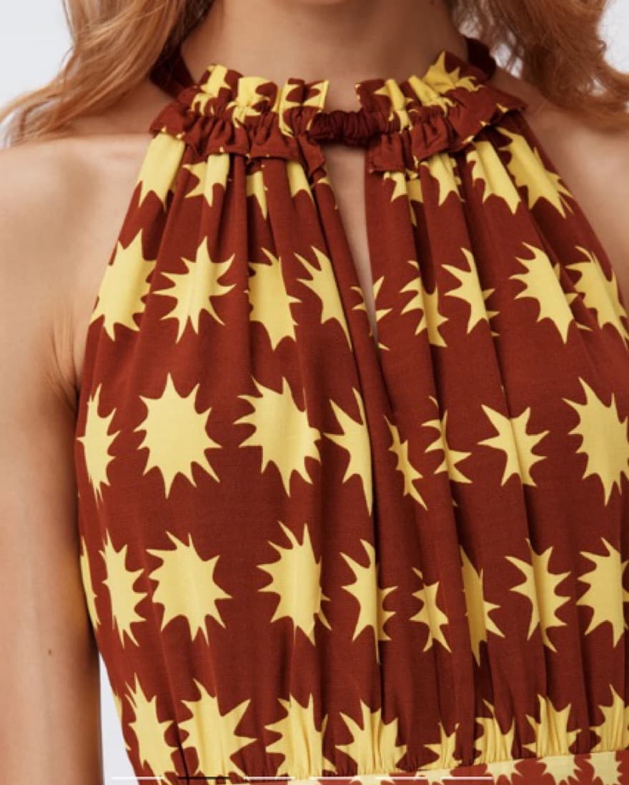 Diane Von Furstenberg Printed Maxi - Image 4