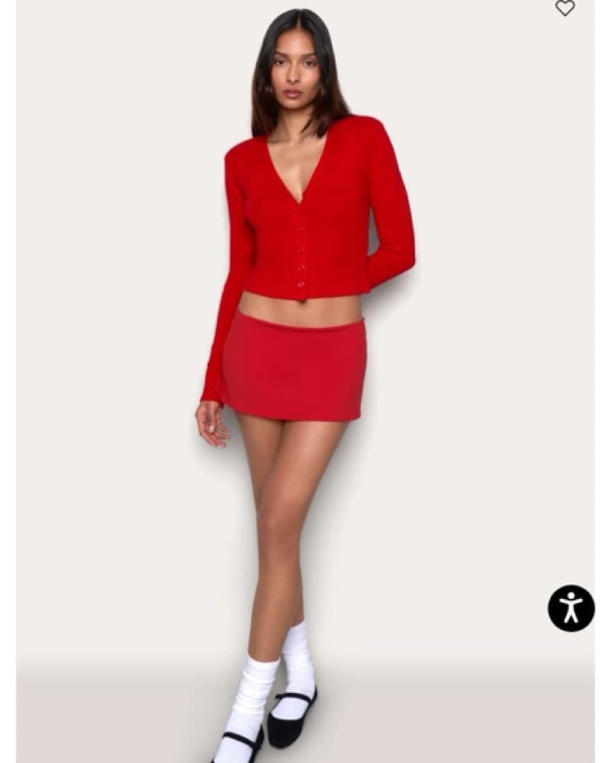 Danielle Guizio Micro Mini Stretch Skirt - Image 1